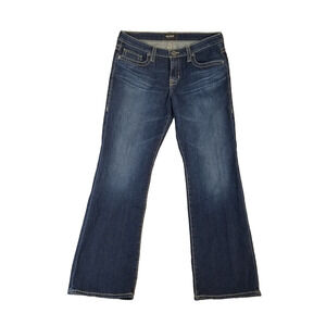 Big Star Jeans women's 32R Remy boot blue stretch denim pants Western retro